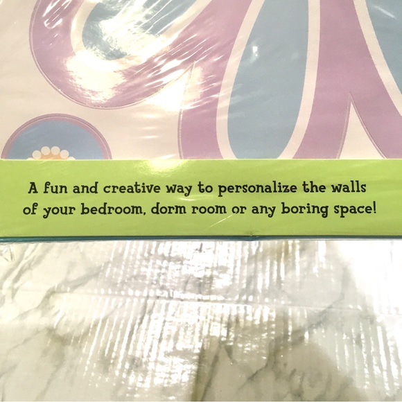 💝 Removable & repositionable wall stickers 💝 pastel flower design 12x12 sheets - Picture 7 of 7